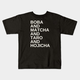 Boba And... Kids T-Shirt